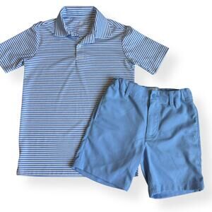 Class Club Boys Blue Stripes Summer Outfit